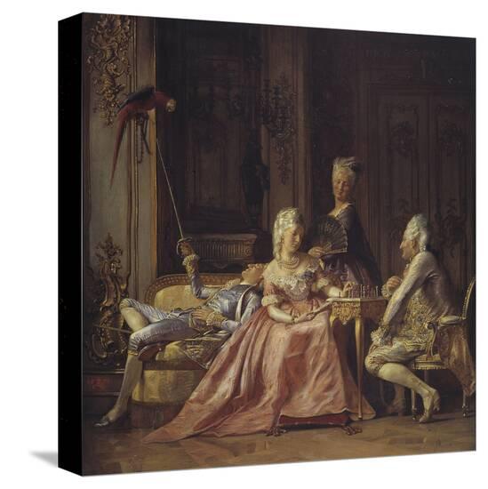Stretched Canvas Print, , large
