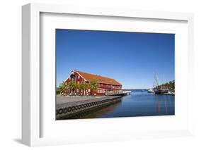 Kristiansand Harbor, Vest-Agder, Sorlandet, Norway, Scandinavia, Europe-Doug Pearson-Framed Photographic Print