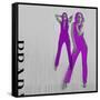 Kristina in Purple-NaxArt-Framed Stretched Canvas