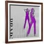 Kristina in Purple-NaxArt-Framed Premium Giclee Print