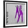 Kristina in Purple-NaxArt-Framed Premium Giclee Print