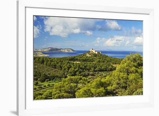 Kritinia Castle, Rhodes, Dodecanese, Aegean Sea, Greek Islands, Greece, Europe-Jochen Schlenker-Framed Photographic Print