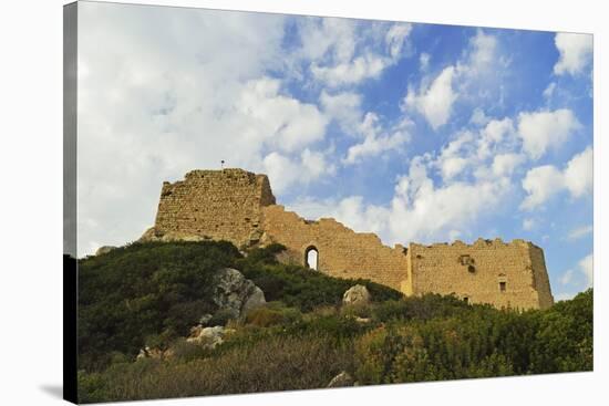 Kritinia Castle, Rhodes, Dodecanese, Greek Islands, Greece, Europe-Jochen Schlenker-Stretched Canvas