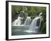 Krka Tufa Falls, Sibenik, Croatia, Europe-Waltham Tony-Framed Photographic Print