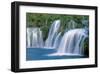 Krka Waterfalls Croatia-null-Framed Art Print