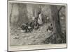 Krobos Gathering Teeth in the Sacrificial Grove at Kumassi-Charles Joseph Staniland-Mounted Giclee Print