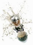 Cork Flying Out of a Sparkling Wine Bottle-Kröger & Gross-Photographic Print