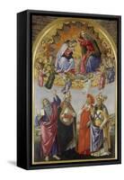 Krönung Mariae-Sandro Botticelli-Framed Stretched Canvas