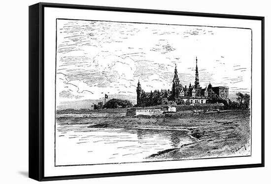 Kronborg Castle, Elsinore, Denmark-null-Framed Stretched Canvas