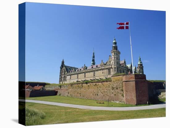 Kronborg Castle, Helsingor, Hamlet's Castle, Denmark, Scandinavia-Harding Robert-Stretched Canvas