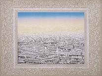 Aerial View of London with Decorative Border, C1845-Kronheim & Co-Giclee Print