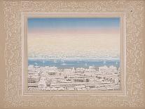 Aerial View of London Framed in a Decorative Border, C1845-Kronheim & Co-Giclee Print