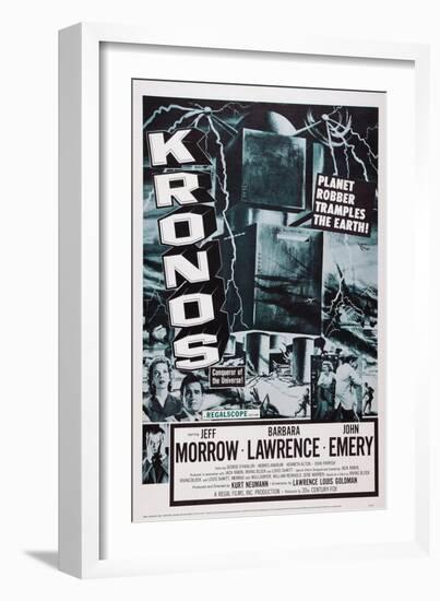 Kronos, (Aka Kronos, Destroyer of the Universe), 1957-null-Framed Art Print