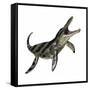 Kronosaurus Was a Marine Reptile from the Cretaceous Period-null-Framed Stretched Canvas