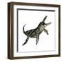 Kronosaurus Was a Marine Reptile from the Cretaceous Period-null-Framed Art Print