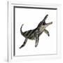 Kronosaurus Was a Marine Reptile from the Cretaceous Period-null-Framed Art Print