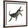 Kronosaurus Was a Marine Reptile from the Cretaceous Period-null-Framed Art Print