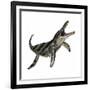 Kronosaurus Was a Marine Reptile from the Cretaceous Period-null-Framed Art Print