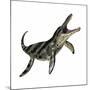 Kronosaurus Was a Marine Reptile from the Cretaceous Period-null-Mounted Art Print