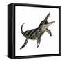 Kronosaurus Was a Marine Reptile from the Cretaceous Period-null-Framed Stretched Canvas