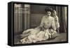 Kronprinzessin Cecilie Mit Zwei Ihrer Söhne-null-Framed Stretched Canvas