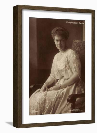 Kronprinzessin Cecilie Von Preußen, Liersch 7954-null-Framed Giclee Print