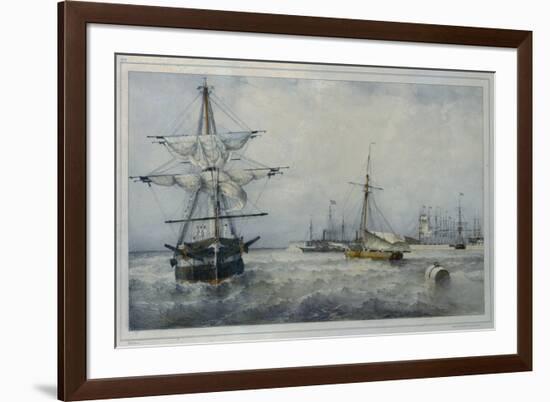 Kronstadt-Ferdinand Victor Perrot-Framed Giclee Print