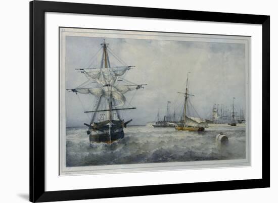 Kronstadt-Ferdinand Victor Perrot-Framed Giclee Print