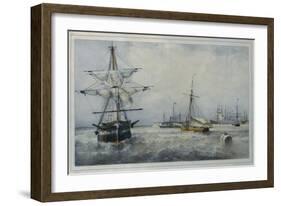 Kronstadt-Ferdinand Victor Perrot-Framed Giclee Print