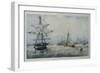 Kronstadt-Ferdinand Victor Perrot-Framed Giclee Print