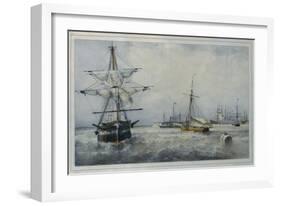 Kronstadt-Ferdinand Victor Perrot-Framed Giclee Print