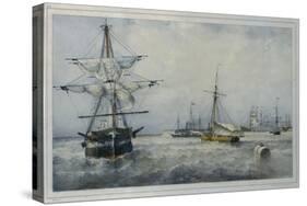 Kronstadt-Ferdinand Victor Perrot-Stretched Canvas