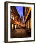 KrŠmerbrŸcke', View to '€gidienkirche', Erfurt, Evening Mood-Frina-Framed Photographic Print