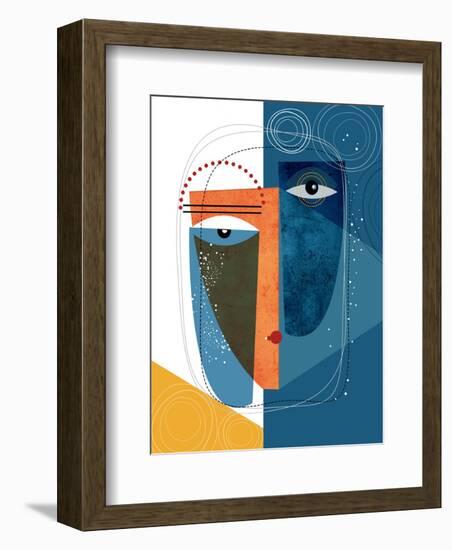 Krsna-Ishita Banerjee-Framed Art Print