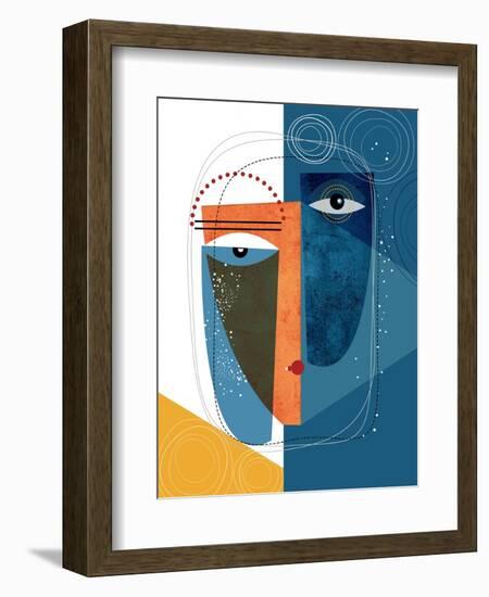 Krsna-Ishita Banerjee-Framed Art Print