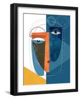 Krsna-Ishita Banerjee-Framed Art Print