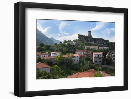 Kruja, Durres County, Albania. Castle of Kruja and Skanderbeg Museum.-null-Framed Photographic Print