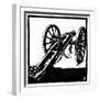 Krupp 6-Pounder Gun 1851-Robert Engels-Framed Art Print