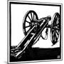 Krupp 6-Pounder Gun 1851-Robert Engels-Mounted Art Print