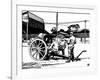 Krupp Gun Recoil Test-Robert Engels-Framed Photographic Print