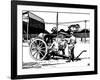 Krupp Gun Recoil Test-Robert Engels-Framed Photographic Print