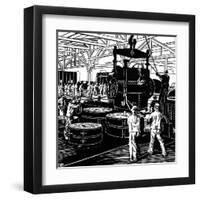 Krupp: Martinwerk III-Robert Engels-Framed Art Print