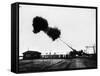 Krupp's 'Big Bertha' Gun Is Fired-null-Framed Stretched Canvas