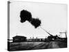 Krupp's 'Big Bertha' Gun Is Fired-null-Stretched Canvas