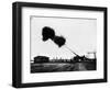 Krupp's 'Big Bertha' Gun Is Fired-null-Framed Photographic Print