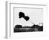 Krupp's 'Big Bertha' Gun Is Fired-null-Framed Photographic Print