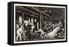 Krupp's Factory Essen: Machine Shop I-Robert Engels-Framed Stretched Canvas