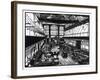 Krupp's Factory in Essen: Machine Shop Iv-Robert Engels-Framed Art Print