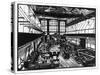 Krupp's Factory in Essen: Machine Shop Iv-Robert Engels-Stretched Canvas