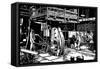 Krupp's Puddling Shop-Robert Engels-Framed Stretched Canvas